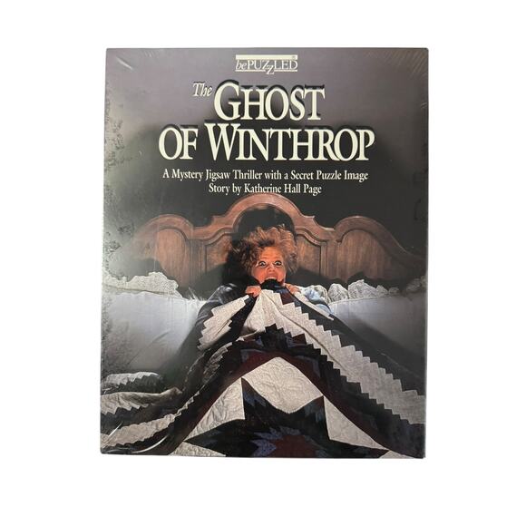 Vintage 1993 Unravel Bepuzzled's Ghost of Winthrop: A Mystery in Pieces - Picture 1 of 2